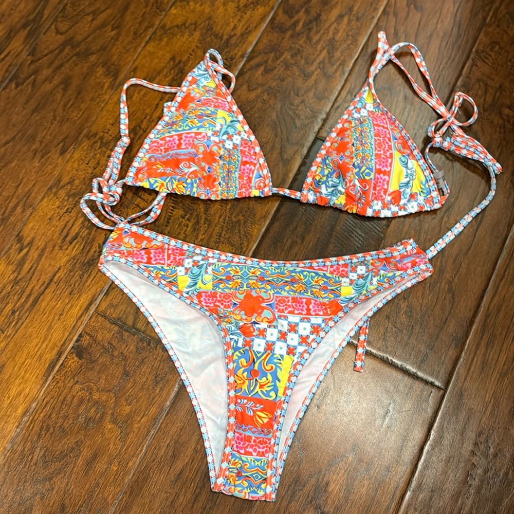 Bright bikini